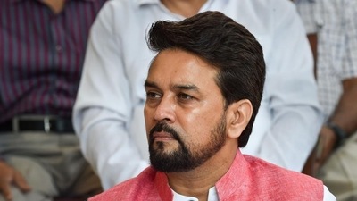 Union Sports Minister Anurag Thakur (PTI)