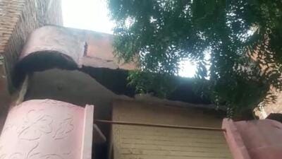 Ghaziabad, India - September 26, 2022: A view of a house where a child died after the balcony of the house collapsed in Khoda, Ghaziabad, India, on Monday, September 26, 2022. (Photo by Sakib Ali /Hindustan Times) Ghaziabad, India - September 26, 2022: A view of a house where a child died after the balcony of the house collapsed in Khoda, Ghaziabad, India, on Monday, September 26, 2022. (Photo by Sakib Ali /Hindustan Times)