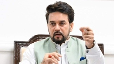 Union minister Anurag Thakur. (HT) Union minister Anurag Thakur. (HT)