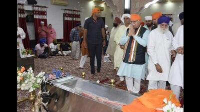 Smooth transition of 48 Shiromani Gurdwara Prabandhak Committee gurdwaras poses challenge for BJP regime in Haryana (HT File) Smooth transition of 48 Shiromani Gurdwara Prabandhak Committee gurdwaras poses challenge for BJP regime in Haryana (HT File)