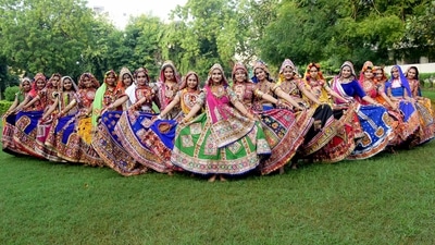 This dance form originated in the villages of Gujarat where the entire community would participate. (ANI) This dance form originated in the villages of Gujarat where the entire community would participate. (ANI)