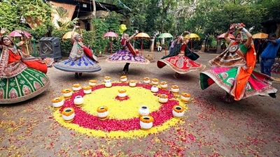 Garba is a traditional dance form from the northwestern Indian state of Gujarat that honours, worships and celebrates the feminine form of divinity. (ANI) Garba is a traditional dance form from the northwestern Indian state of Gujarat that honours, worships and celebrates the feminine form of divinity. (ANI)