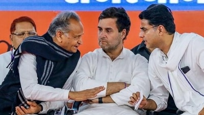 (File photo) Sachin Pilot was seen as the frontrunner to be the chief minister of Rajasthan if Congress went for a leadership change in the state. (File photo) Sachin Pilot was seen as the frontrunner to be the chief minister of Rajasthan if Congress went for a leadership change in the state. 