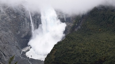 Experts say many of Europe's glaciers are likely doomed to vanish in the coming decades due to human-caused climate change. (Surreal Travel/Handout via REUTERS)