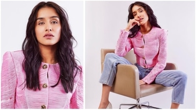 It is almost that time of the year again when you can style your stylish jackets and coats and hit the streets looking like a diva. The gorgeous Shraddha Kapoor is already gearing up for the fall season and recently dropped a series of images in a pink jacket by Alexander Wang and basic denim. (Instagram/@shraddhakapoor) It is almost that time of the year again when you can style your stylish jackets and coats and hit the streets looking like a diva. The gorgeous Shraddha Kapoor is already gearing up for the fall season and recently dropped a series of images in a pink jacket by Alexander Wang and basic denim. (Instagram/@shraddhakapoor)