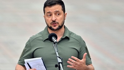Russia-Ukraine War: Ukrainian President Volodymyr Zelensky speaks. (AFP) Russia-Ukraine War: Ukrainian President Volodymyr Zelensky speaks. (AFP)