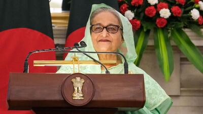 Bangladesh's prime minister Sheikh Hasina floated the proposal during her meeting with the minister for development of the northeastern region, G Kishan Reddy, in New Delhi on September 7 (Bloomberg File Photo) Bangladesh's prime minister Sheikh Hasina floated the proposal during her meeting with the minister for development of the northeastern region, G Kishan Reddy, in New Delhi on September 7 (Bloomberg File Photo)