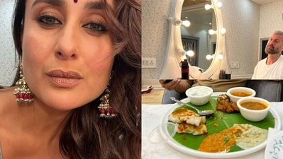 Kareena Kapoor shares pictures of her vanity van. Kareena Kapoor shares pictures of her vanity van.