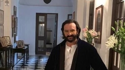 Saif Ali Khan at his Pataudi Palace. Saif Ali Khan at his Pataudi Palace.