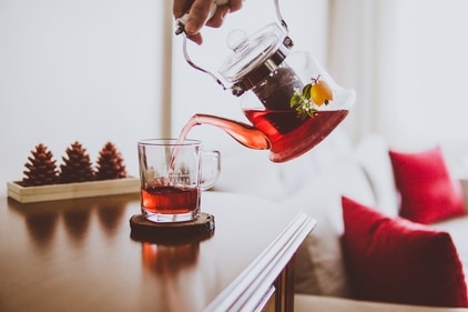 Red raspberry leaf tea (Unsplash) Red raspberry leaf tea (Unsplash)