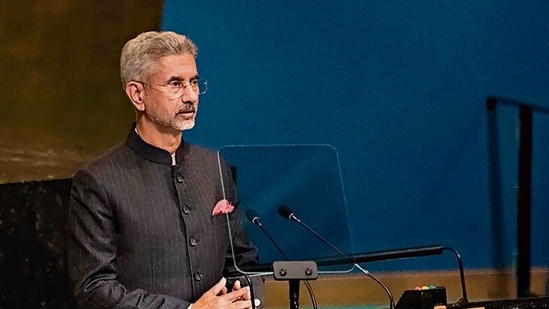 External Affairs Minister S Jaishankar.(HT_PRINT)