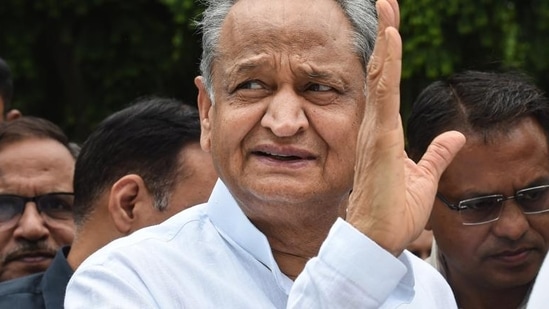 Rajasthan chief minister Ashok Gehlot. (PTI Photo)