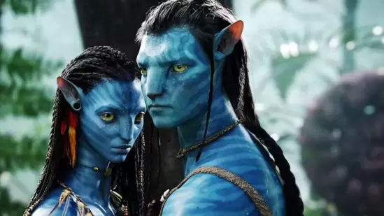 Avatar, directed by James Cameron, stars Sam Worthington and Zoe Saldana.