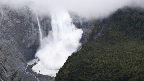 Experts say many of Europe's glaciers are likely doomed to vanish in the coming decades due to human-caused climate change.(Surreal Travel/Handout via REUTERS)