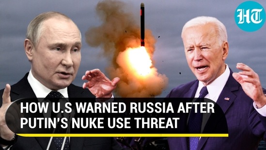 HOW U.S WARNED RUSSIA AFTER PUTIN'S NUKE USE THREAT HOW U.S WARNED RUSSIA AFTER PUTIN'S NUKE USE THREAT