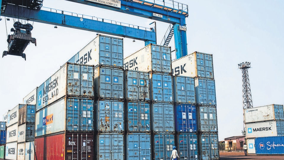 During April-October 2022, exports recorded a growth of 12.55 per cent to USD 263.35 billion. (Bloomberg file photo. Representative )