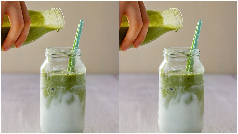 Matcha coconut latte(Pinterest) Matcha coconut latte(Pinterest)