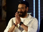 Ajay Devgn teased Drishyam 2 in a new post.(AFP) Ajay Devgn teased Drishyam 2 in a new post.(AFP)