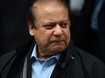 Pakistan's former Prime Minister Nawaz Sharif, brother of Pakistan's current Prime Minister Shehbaz Sharif, in London.(AFP) Pakistan's former Prime Minister Nawaz Sharif, brother of Pakistan's current Prime Minister Shehbaz Sharif, in London.(AFP)