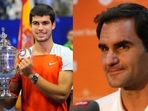 Carlos Alcaraz; Roger Federer Carlos Alcaraz; Roger Federer