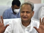 File photo of Rajasthan chief minister Ashok Gehlot.(PTI)