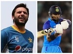 Shahid Afridi and Hardik Pandya Shahid Afridi and Hardik Pandya