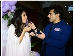 Bipasha Basu and Karan Singh Grover celebrate baby shower. Image Courtesy- Varinder Chawla.