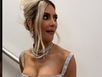 Kim Kardashian at Milan Fashion Week. Kim Kardashian at Milan Fashion Week.