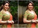 Madhuri Dixit poses for the paparazzi on Jhalak Dikhhla Jaa 10 sets. (HT Photo/Varinder Chawla) Madhuri Dixit poses for the paparazzi on Jhalak Dikhhla Jaa 10 sets. (HT Photo/Varinder Chawla)