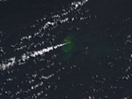 The NASA statement said that a new island rose above the water surface at Home Reef which was captured by the Operation Land Imager-2