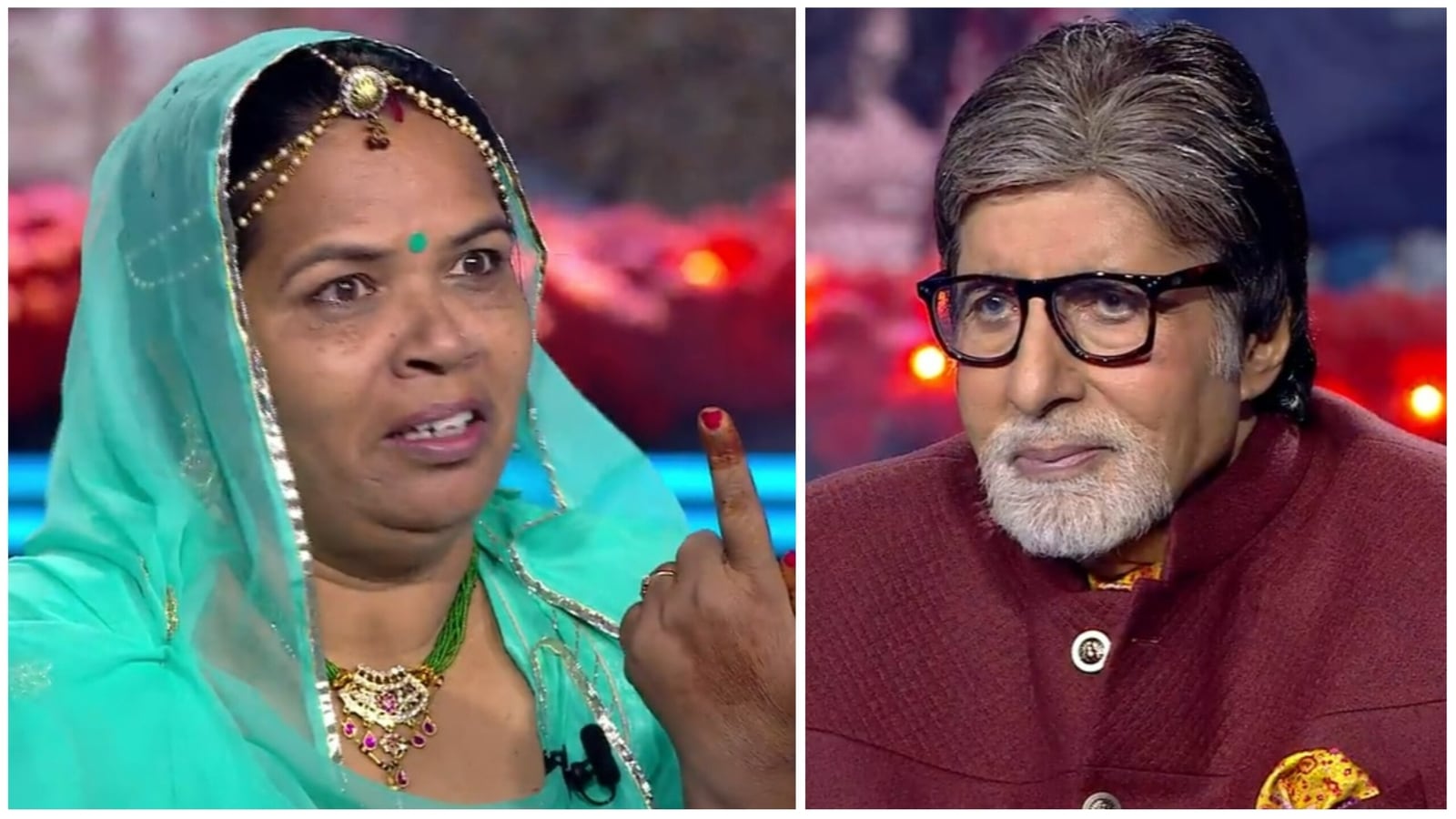 Amitabh Bachchan calls Kaun Banega Crorepati 14 contestant Shobha Kanwar ‘bhagwan ke samaan’, makes her emotional. Watch
