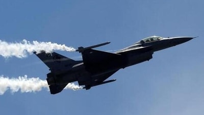 An F-16 fighter jet (File image) An F-16 fighter jet (File image)