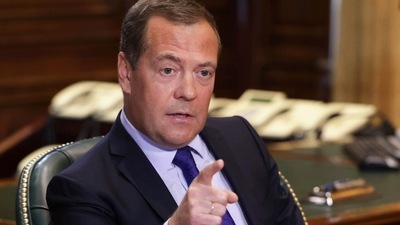 Russia-Ukraine War: Deputy head of Russia's Security Council Dmitry Medvedev (AP)