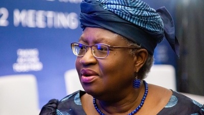 Global Recession: Ngozi Okonjo-Iweala, director general of the World Trade Organization (WTO). (Bloomberg)