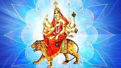 Maa Chandraghanta is worshipped on the third day of Navratri. (Pinterest) Maa Chandraghanta is worshipped on the third day of Navratri. (Pinterest)