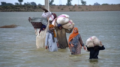 Some 1,600 people -- one-third of them children -- have died in Pakistan's floods and more than seven million have been displaced. (AP) Some 1,600 people -- one-third of them children -- have died in Pakistan's floods and more than seven million have been displaced. (AP)