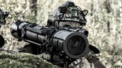 The Carl-Gustaf M4 weapon. (SAAB) The Carl-Gustaf M4 weapon. (SAAB)