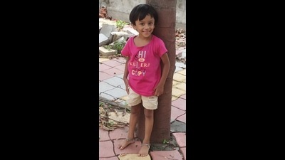 On October 18 this year, Radha, country’s first uterine transplant baby will turn four. (HT PHOTO)