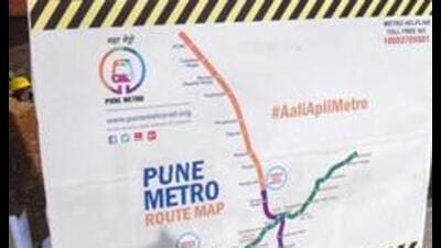 The Maharashtra Metro Rail Corporation (Maha-Metro) on Monday held a detailed presentation before the municipal corporation for Pune Metro’s Phase 2 plan (HT FILE PHOTO)