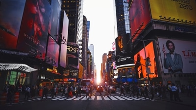 New York: This is one of the most sought-after holiday destinations among celebrities. Actor Jacqueline Fernandez loves hanging out all by herself in NY. (Unsplash) New York: This is one of the most sought-after holiday destinations among celebrities. Actor Jacqueline Fernandez loves hanging out all by herself in NY. (Unsplash)
