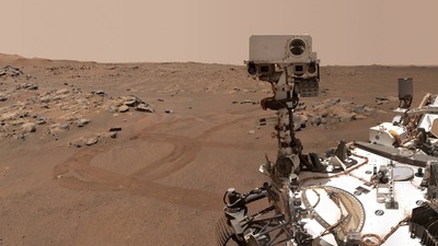 Nations have dispatched 18 human-made objects to Mars across 14 different missions. (source: Twitter/@NASAPersevere) Nations have dispatched 18 human-made objects to Mars across 14 different missions. (source: Twitter/@NASAPersevere)