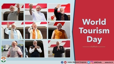 Congress's tweet on tourism day.&nbsp; (Twitter )