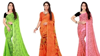 Sarees are a graceful wear in which women feel more assured and confident. Sarees are a graceful wear in which women feel more assured and confident.
