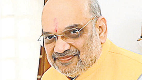 Ahmedabad, Sep 27 (ANI): Union Home Minister Amit Shah meets with Acharya Padmasagar Surishwar, in Ahmedabad on Monday. (ANI Photo) (Amit Shah Twitter) Ahmedabad, Sep 27 (ANI): Union Home Minister Amit Shah meets with Acharya Padmasagar Surishwar, in Ahmedabad on Monday. (ANI Photo) (Amit Shah Twitter)
