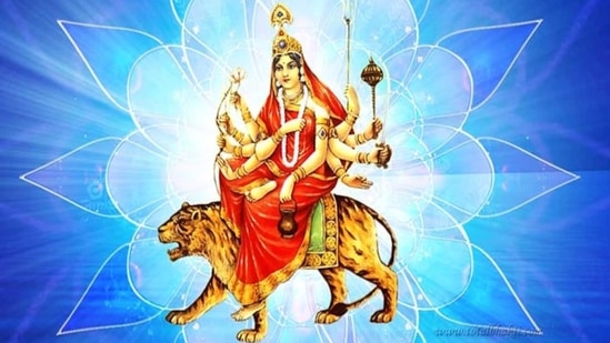 Maa Chandraghanta is worshipped on the third day of Navratri.(Pinterest)