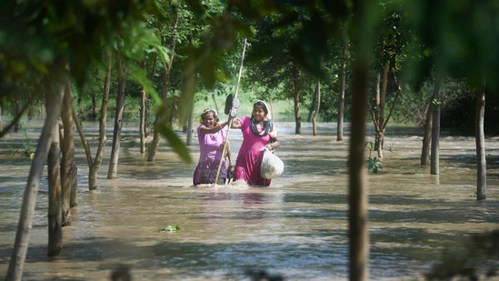 Announcements are being made to caution people about a further increase in the water level, Anil Banka said.(PTI)