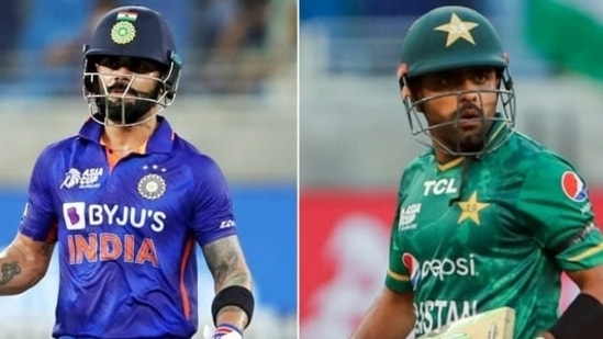 Virat Kohli and Babar Azam are two of the finest batters in white-ball cricket(Reuters/ANI)