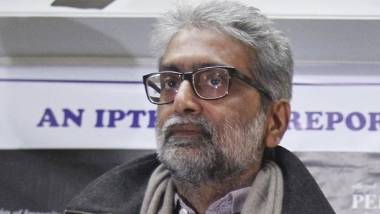 File photo of activist Gautam Navlakha.(File photo)