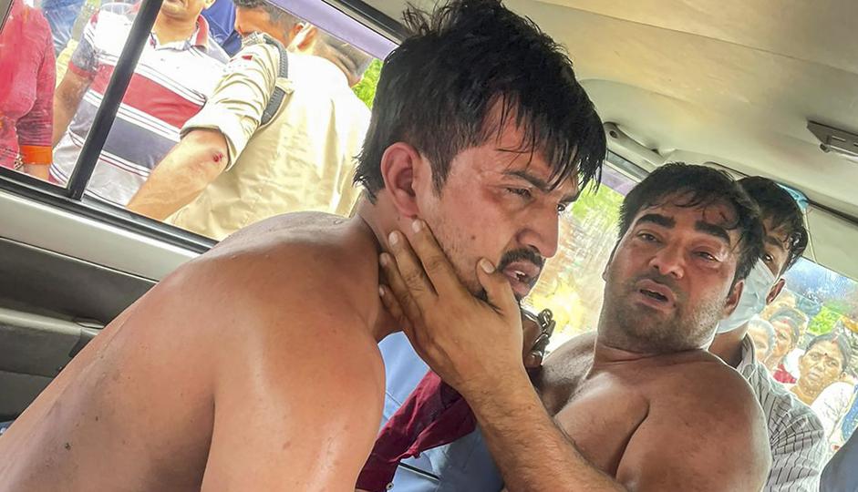 Pauri Garhwal: Accused arrested by police in connection with its probe into the murder of a female resort receptionist, in Pauri Garhwal district, Saturday, Sept. 24 (PTI) Pauri Garhwal: Accused arrested by police in connection with its probe into the murder of a female resort receptionist, in Pauri Garhwal district, Saturday, Sept. 24 (PTI)