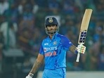 Suryakumar Yadav is now only behind Mohammad Rizwan in the rankings. (ANI) Suryakumar Yadav is now only behind Mohammad Rizwan in the rankings. (ANI)